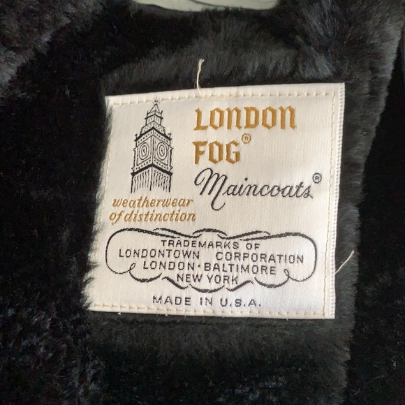 London Fog Maincoats All-Weather Zip Out Lining Tan 44R - Picture 5 of 7